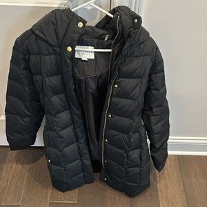 Cole Haan Black Puffer Coat Medium